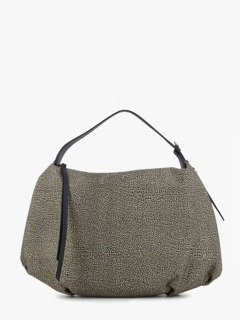 Borsa hobo medium OP naturale / nero