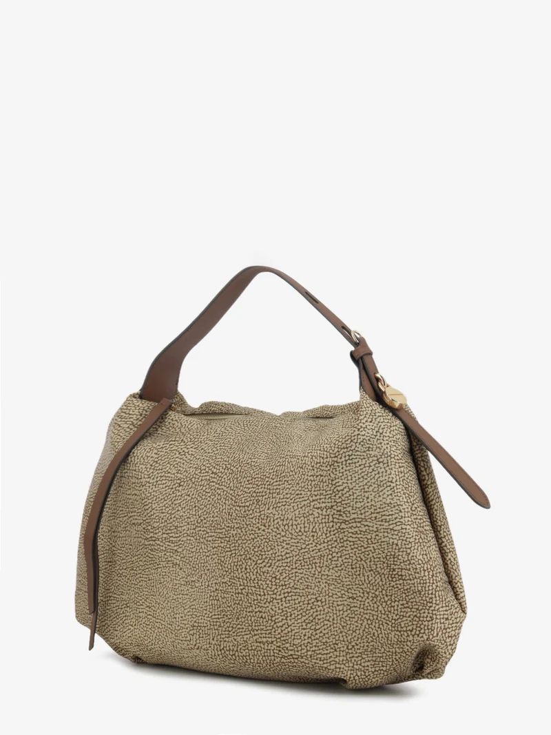 Borsa hobo medium OP beige / marrone