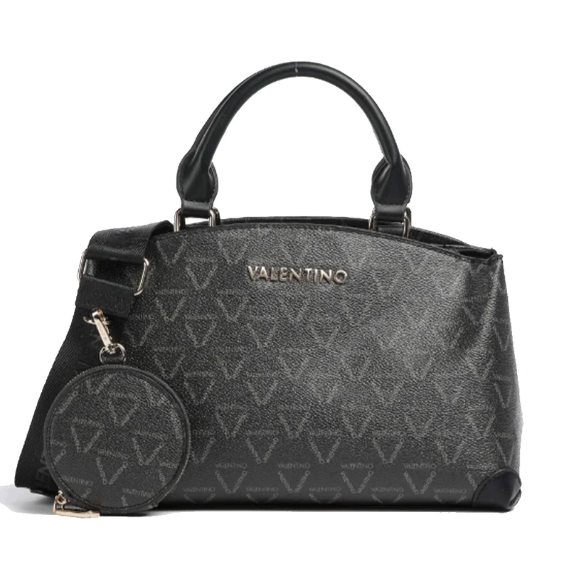 Borsa Donna a Mano VALENTINO BAGS linea Lady Re Colore Nero - Multicolor Misura Piccola