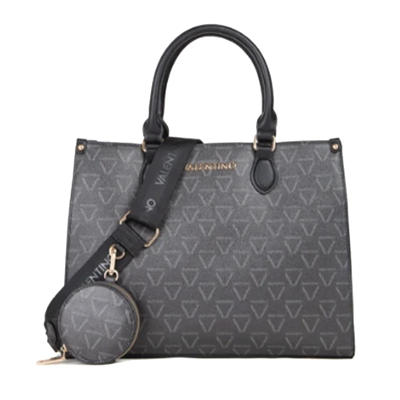 Borsa Donna a Mano VALENTINO BAGS linea Lady Re Colore Nero - Multicolor