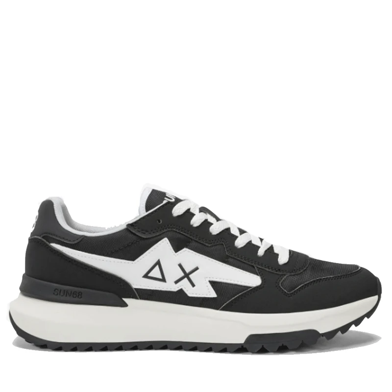 Scarpe Uomo Sun68 Sneakers Niki 2.0 Solid Nero - Z35120