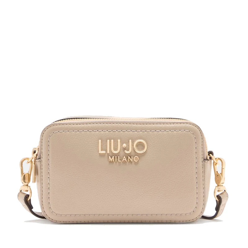 Borsa Donna a Tracolla LIU JO effetto Bottalato Beige