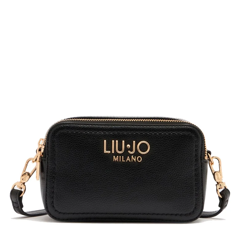 Borsa Donna a Tracolla LIU JO effetto Bottalato Nera