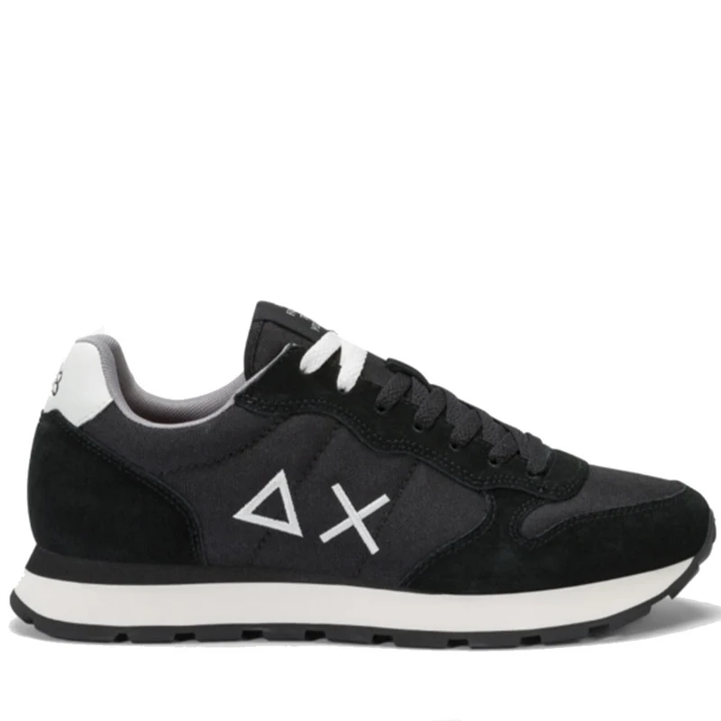 Scarpe Uomo Sun68 Sneakers Tom Solid Nero - Z45101