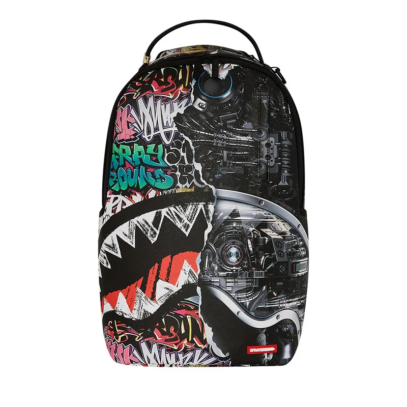 Zaino Unisex SPRAYGROUND stampa Split Cybershark Dlxsv