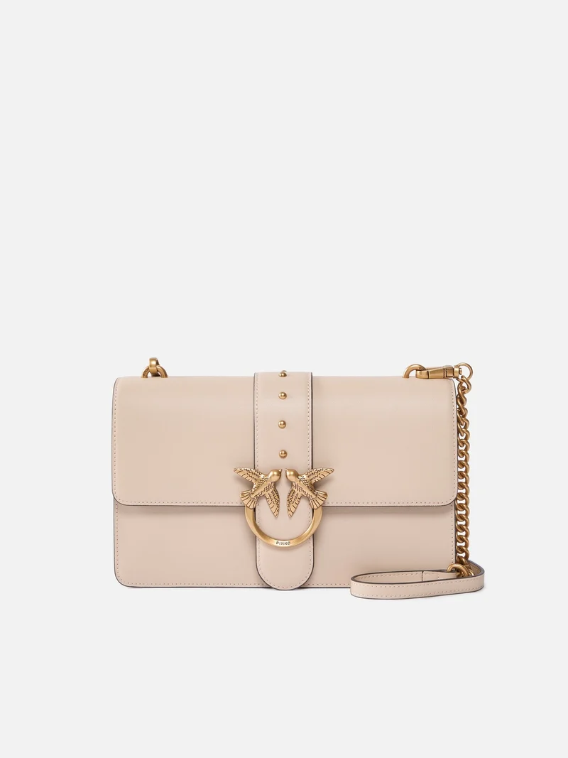 PINKO LOVE ONE CLASSIC ST. CL VITELLO SETA