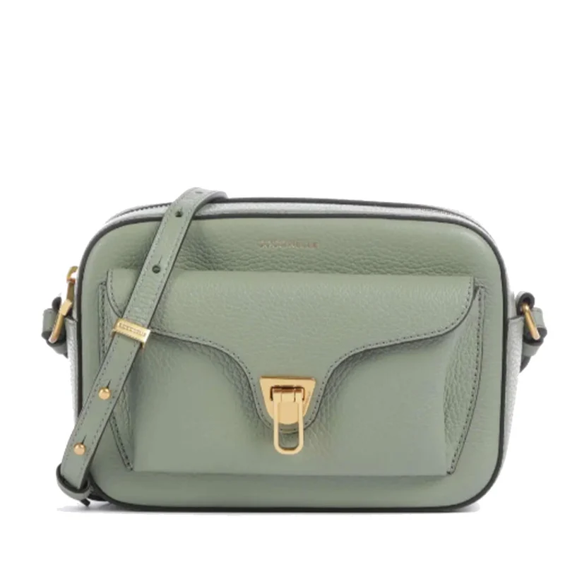 Borsa Donna a Tracolla COCCINELLE in Pelle Greenery linea Beat Soft Misura Small