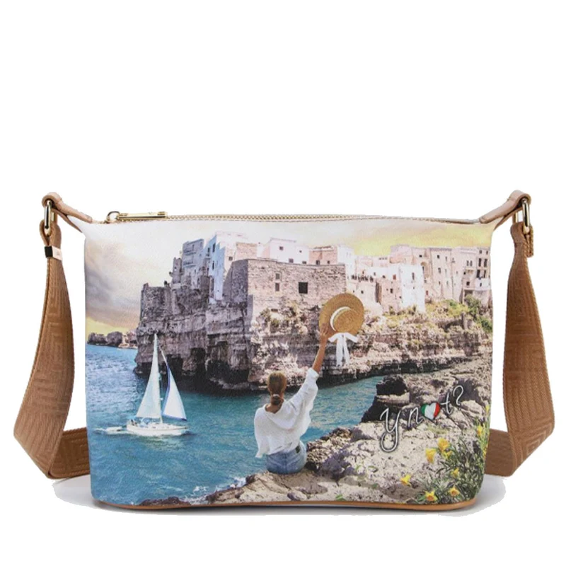 Borsa Donna Hobo Y NOT a Tracolla YES-592 Polignano Coast