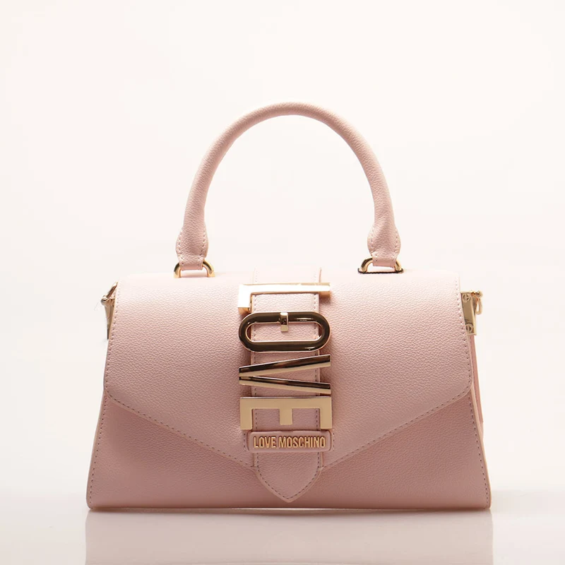 Borsa Donna a Mano LOVE MOSCHINO linea Lovebug Cipria