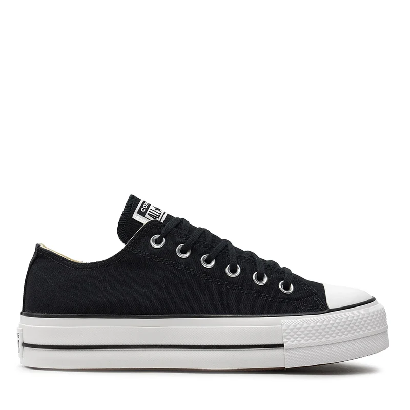 Sneakers Platform CONVERSE Chuck Taylor All Star in Canvas Nera