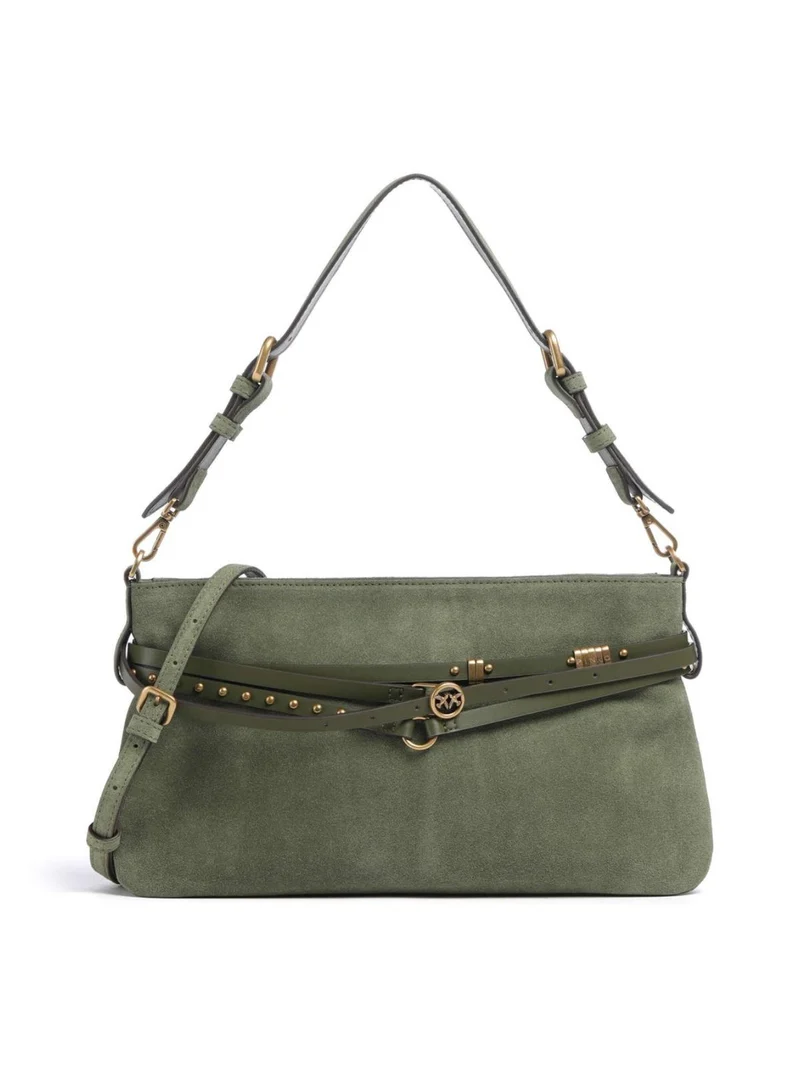 PINKO BELT BAG CLASSIC SUEDE