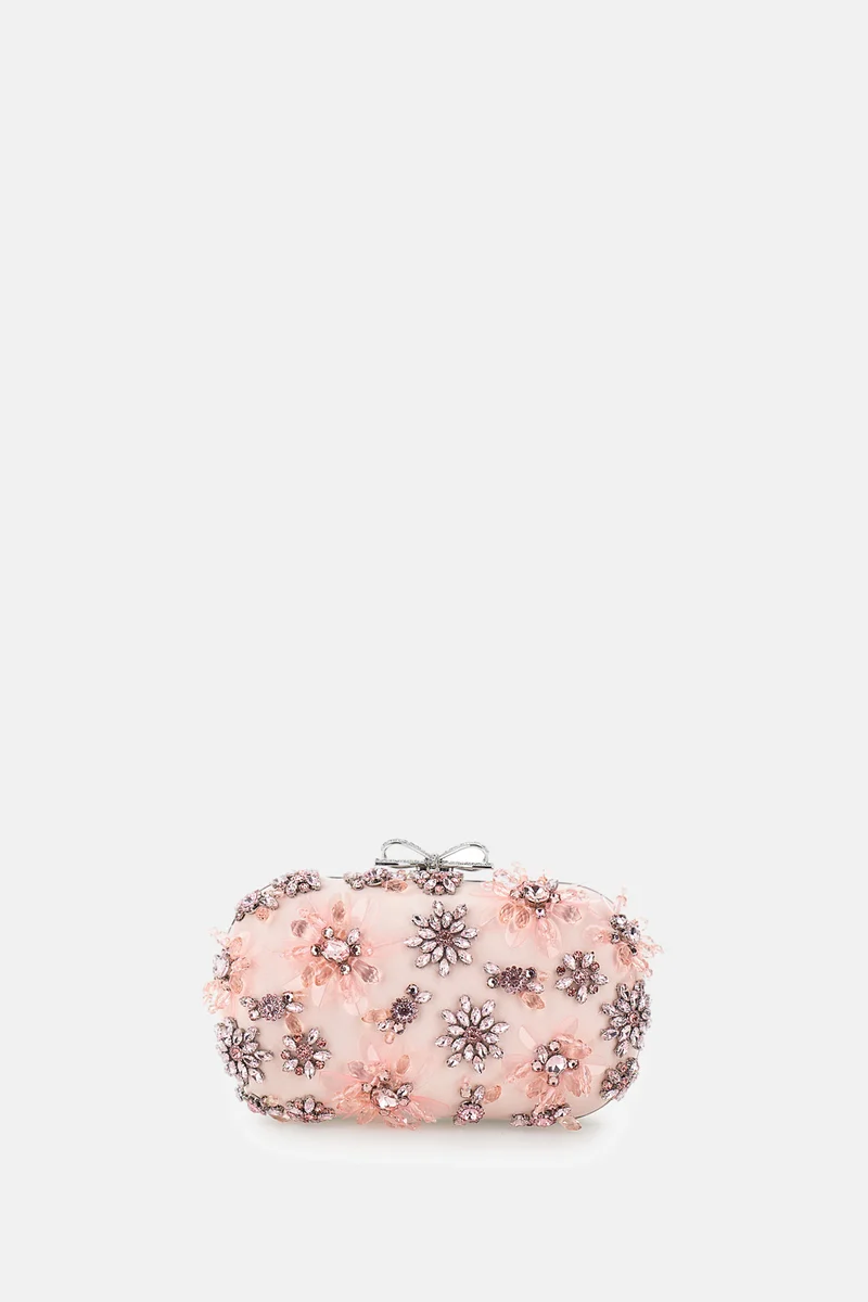 BORSA A TRACOLLA CON CRISTALLI