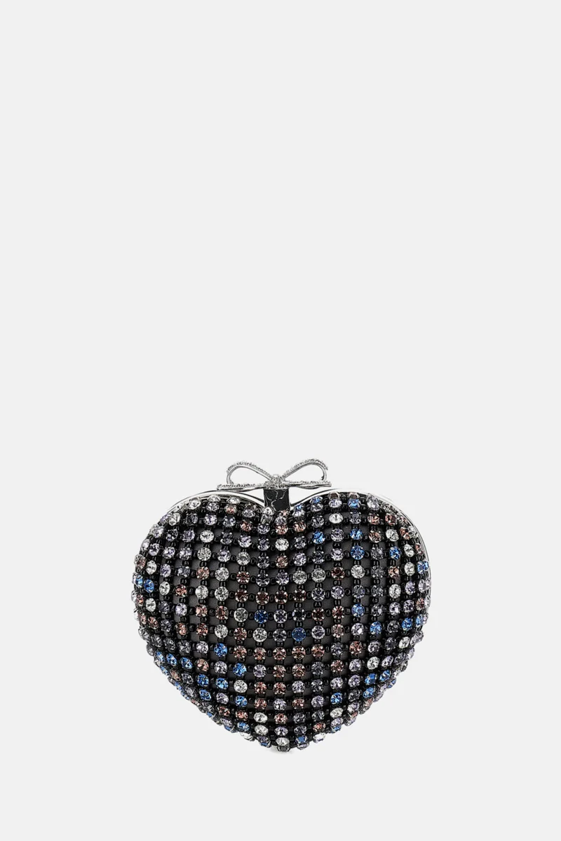 POCHETTE A CUORE MULTICRISTALLO