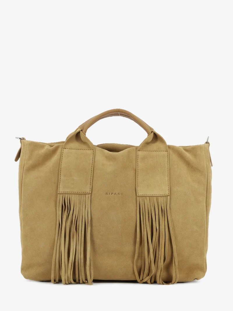 Hope Borsa a Mano in suede biscotto