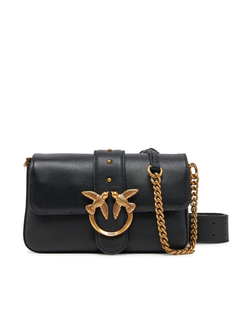 PINKO LOVE ONE MINI SLOUCHY FL VITELLO MORBIDO