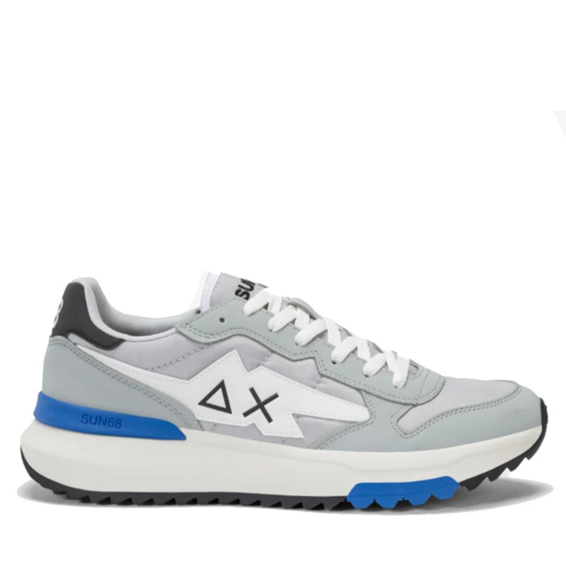 Scarpe Uomo Sun68 Sneakers Niki 2.0 Solid Grigio Chiaro - Z35120