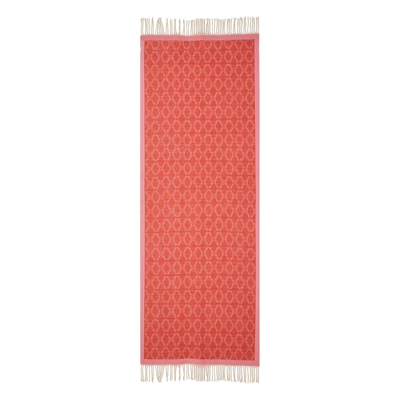 Stola Donna 180 x 65 cm LIU JO in Viscosa Rosa con Logo