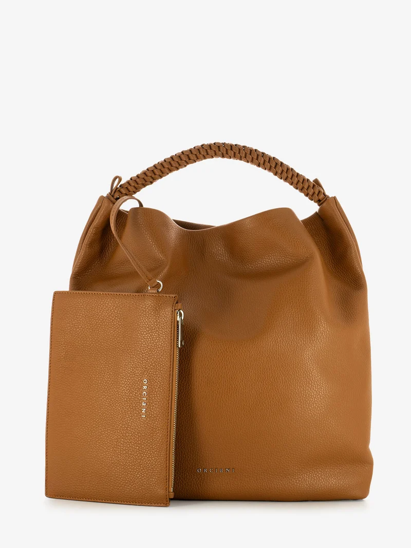 Borsa in pelle scooby cuoio