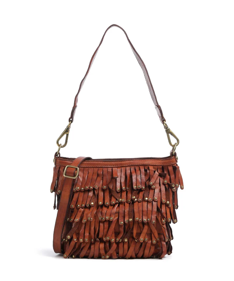 Campomaggi Borsa a spalla cognac