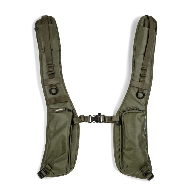 SHIMODA SHOULDER STRAP PLUS ARMY GREEN
