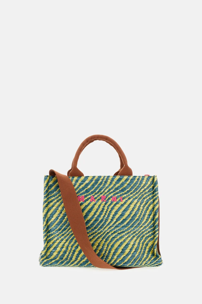 BORSA TOTE BASKET SMALL
