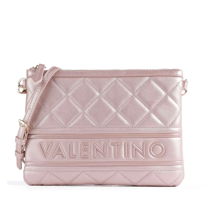 Beauty Donna con Tracolla VALENTINO BAGS linea Ada Colore Rosa Metallizzato