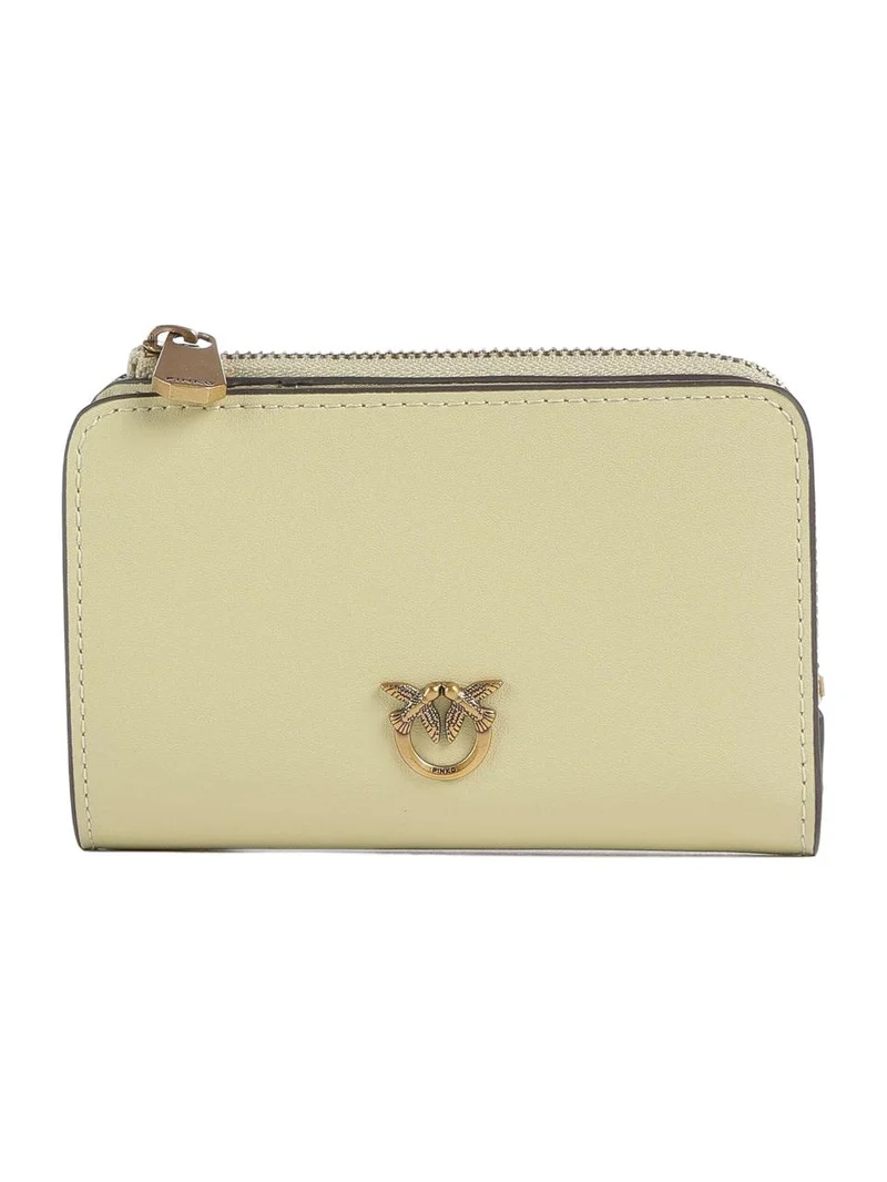 PINKO MINI WALLET VITELLO SETA