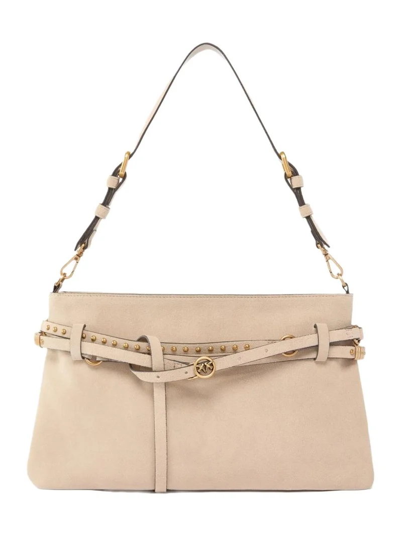 PINKO BELT BAG CLASSIC SUEDE