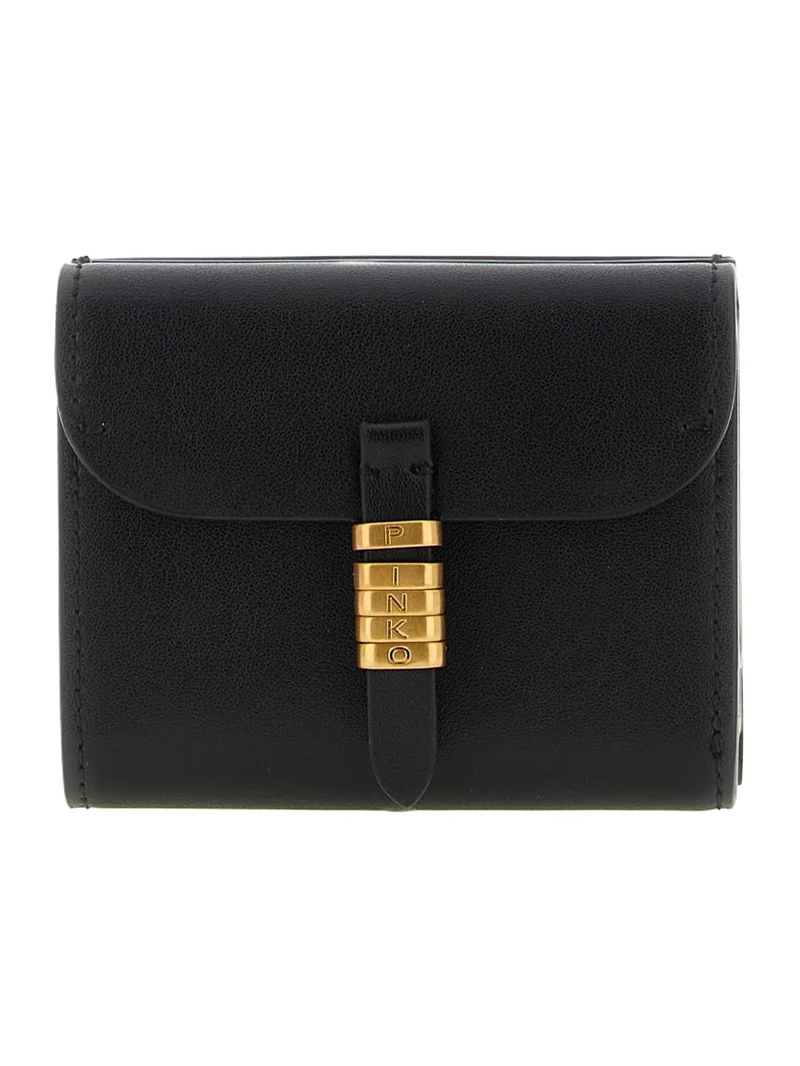 PINKO SADDLE WALLET VITELLO MORBIDO