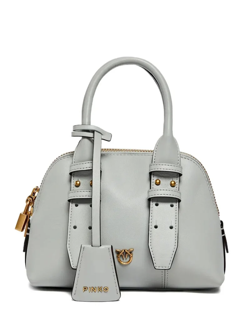PINKO BOWLING BAG ZIP MINI VITELLO M