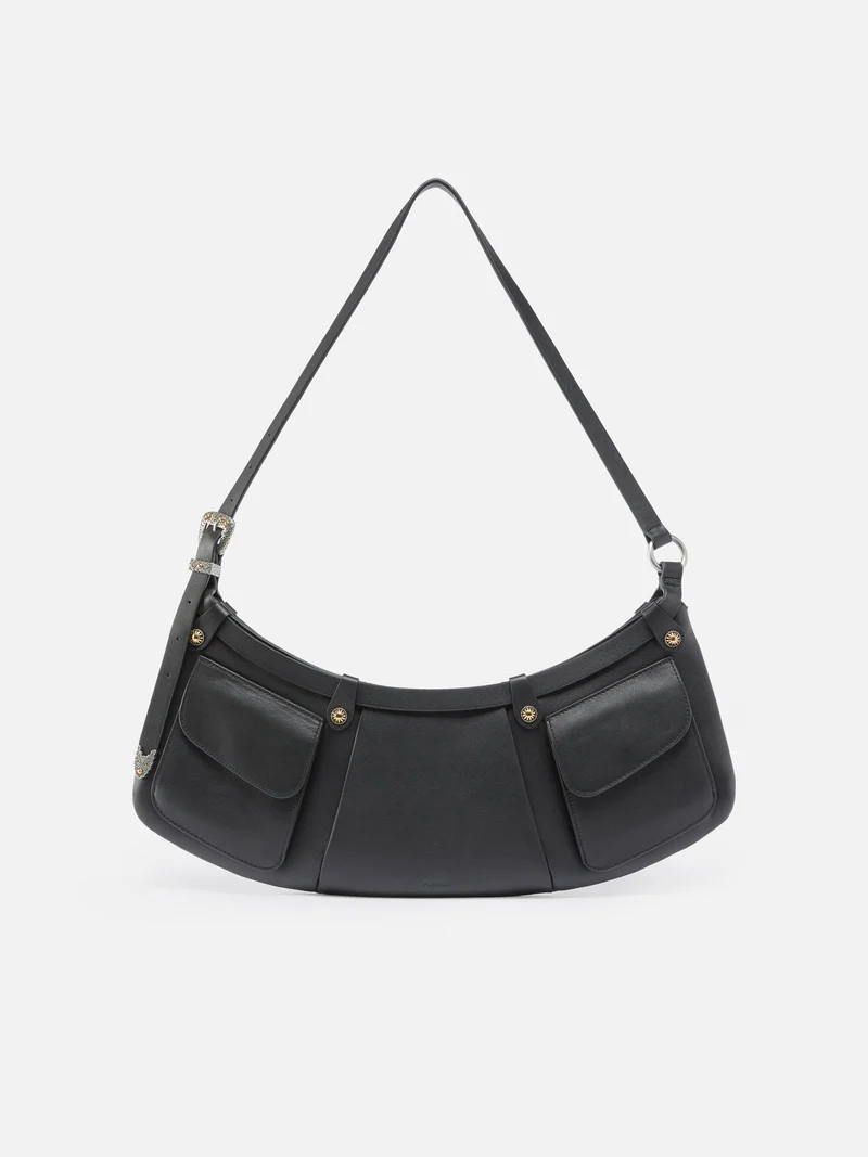 PINKO POCKET BODY BAG BIG VITELLO FI