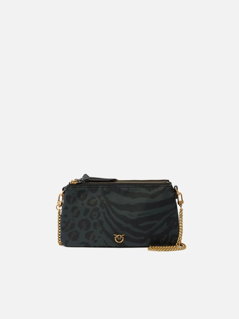 PINKO DOUBLE MINI NYLON MACULA PRINT