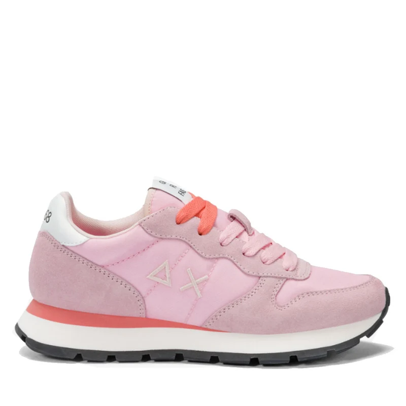 Scarpe Donna Sun68 Sneakers Ally Solid Nylon Colore Rosa - Z35201