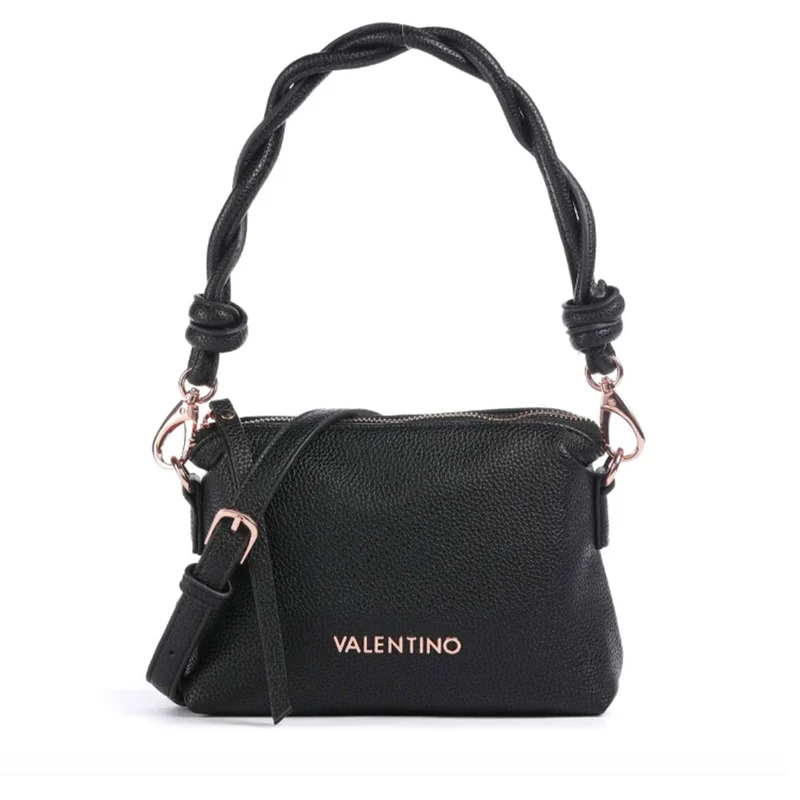 Borsa Donna a Spalla VALENTINO BAGS linea Scarlett Re Colore Nero Misura Piccola