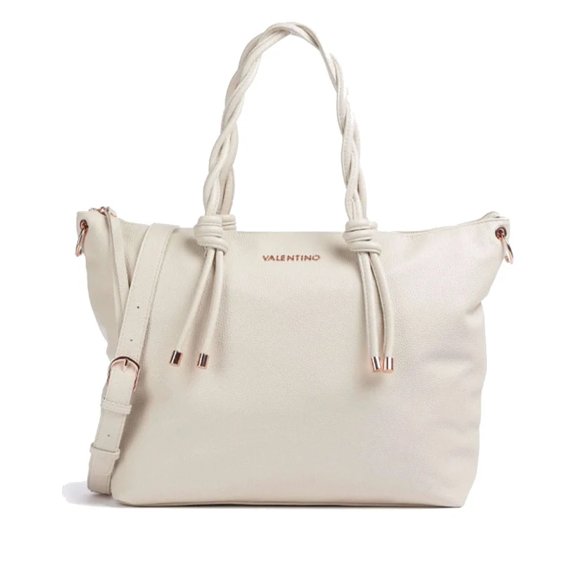 Borsa Donna Shopper a Spalla VALENTINO BAGS linea Scarlett Re Colore Ecru