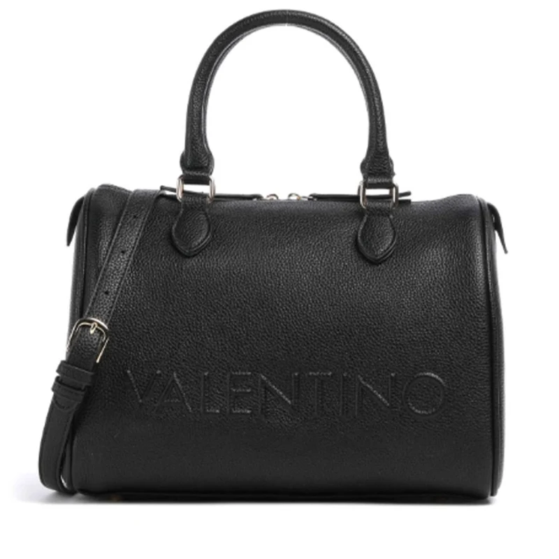 Borsa Donna a Mano a Bauletto VALENTINO BAGS linea Rised Re Colore Nero Misura Grande