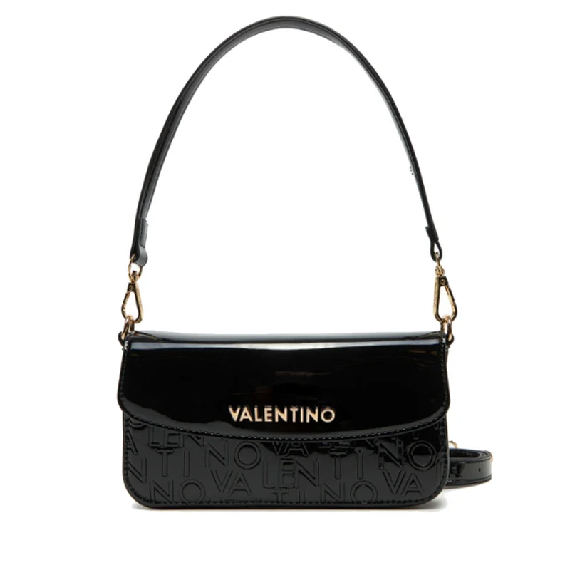 Borsa Donna a Spalla e Tracolla VALENTINO BAGS linea Geranium colore Nero