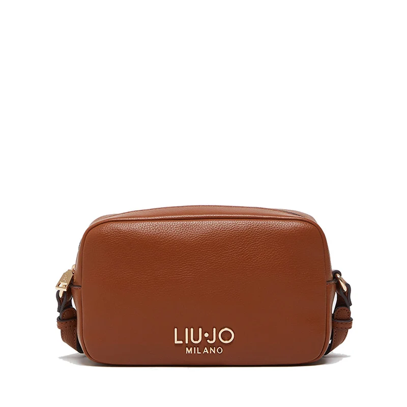 Camera Case a Tracolla LIU JO Better effetto Bottalato color Cuoio