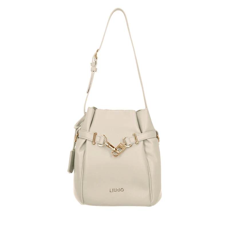 Borsa a Secchiello con Tracolla LIU JO Better color Crema