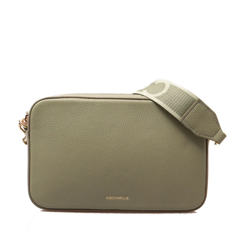 Borsa Donna a Tracolla COCCINELLE Linea Tebe Colore Greenery