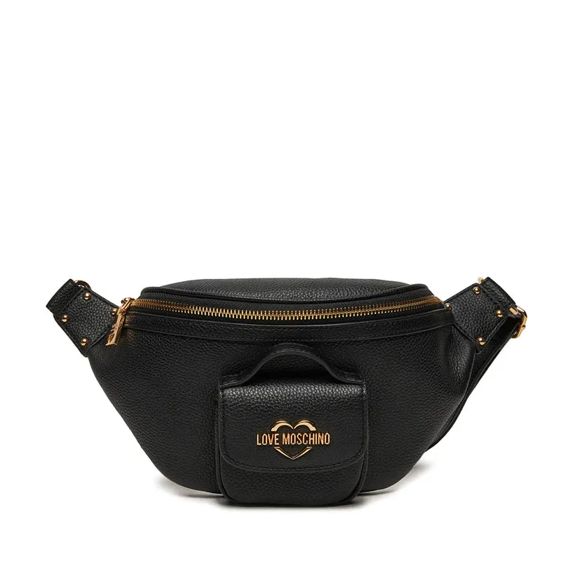Marsupio LOVE MOSCHINO in Pelle Nera