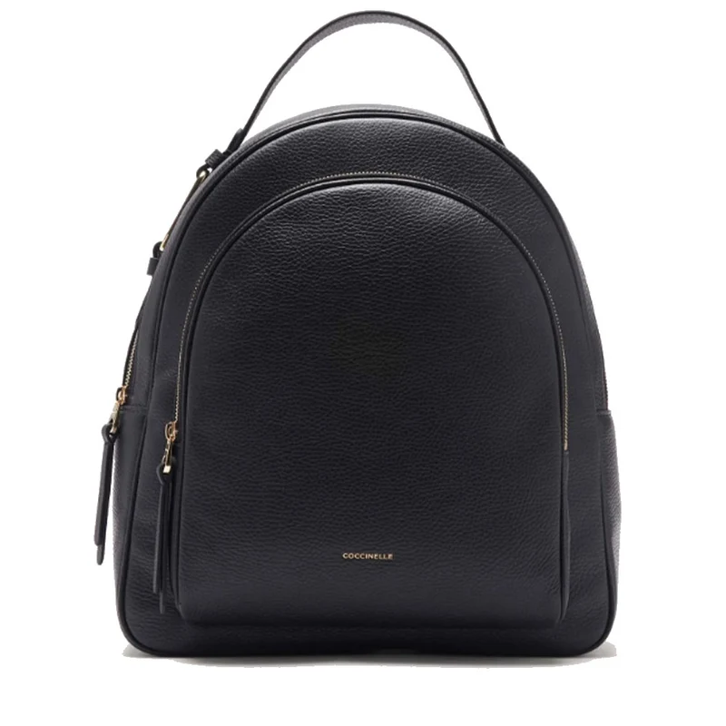 Zaino Donna COCCINELLE in Pelle Linea Malory colore Nero Misura Grande