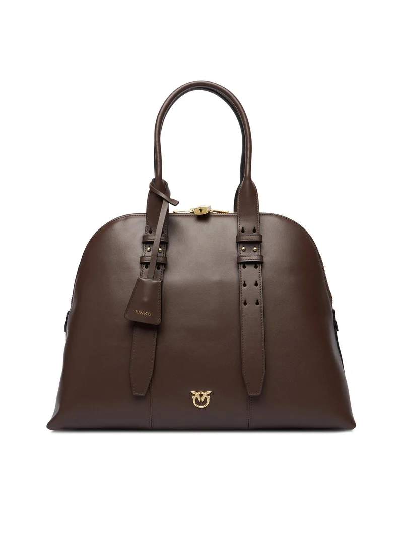 PINKO BOWLING BAG VITELLO MORBIDO