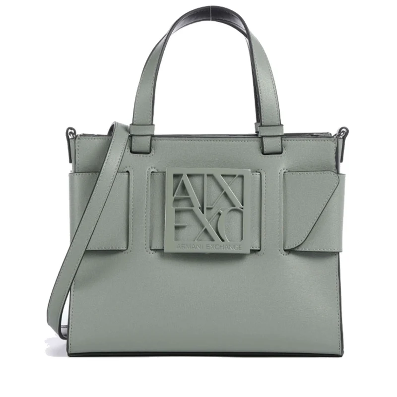 Borsa Donna a Mano ARMANI EXCHANGE Colore Sage Misura Piccola
