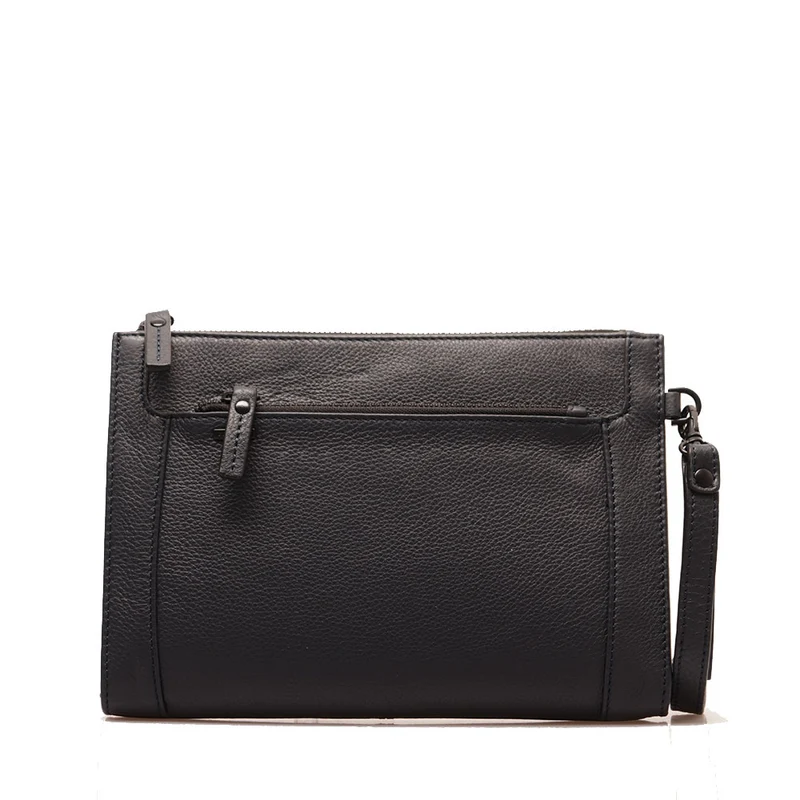 Pochette Uomo GIANNI CONTI in Pelle Blu