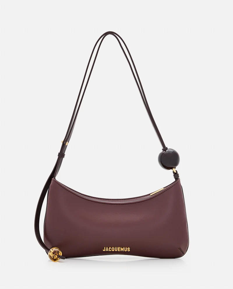 BORSA A TRACOLLA LE BISOU PERLE IN PELLE