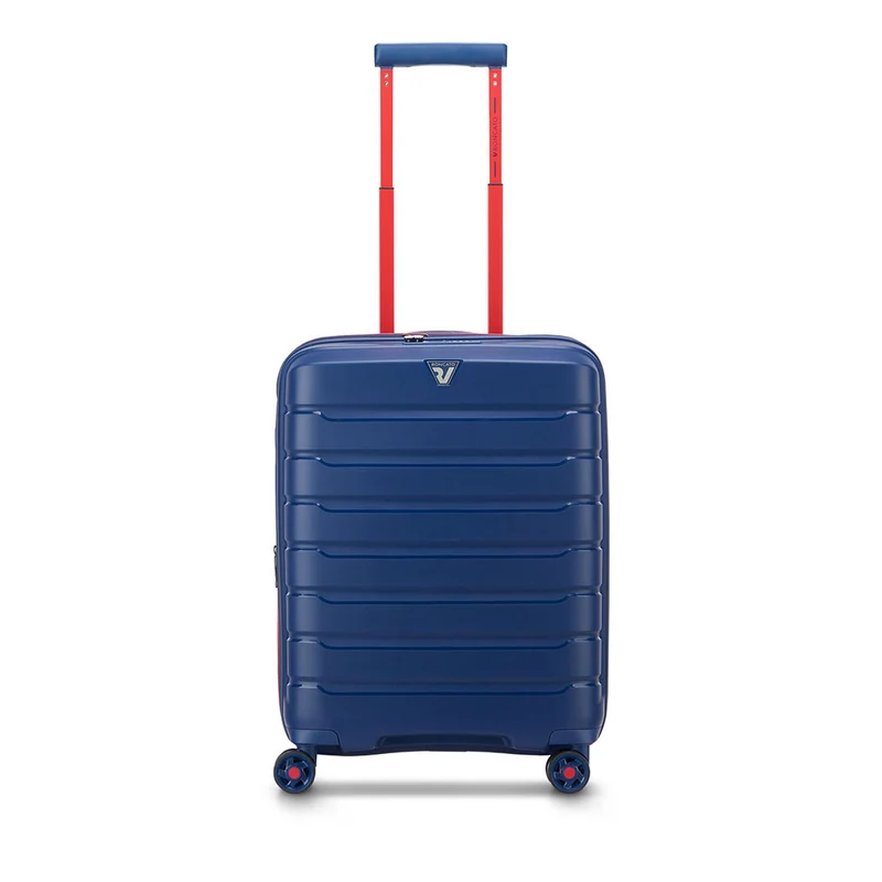 Trolley Cabina Rigido Espandibile 4 Ruote RONCATO Linea B-Flying Move colore Blu Oltremare