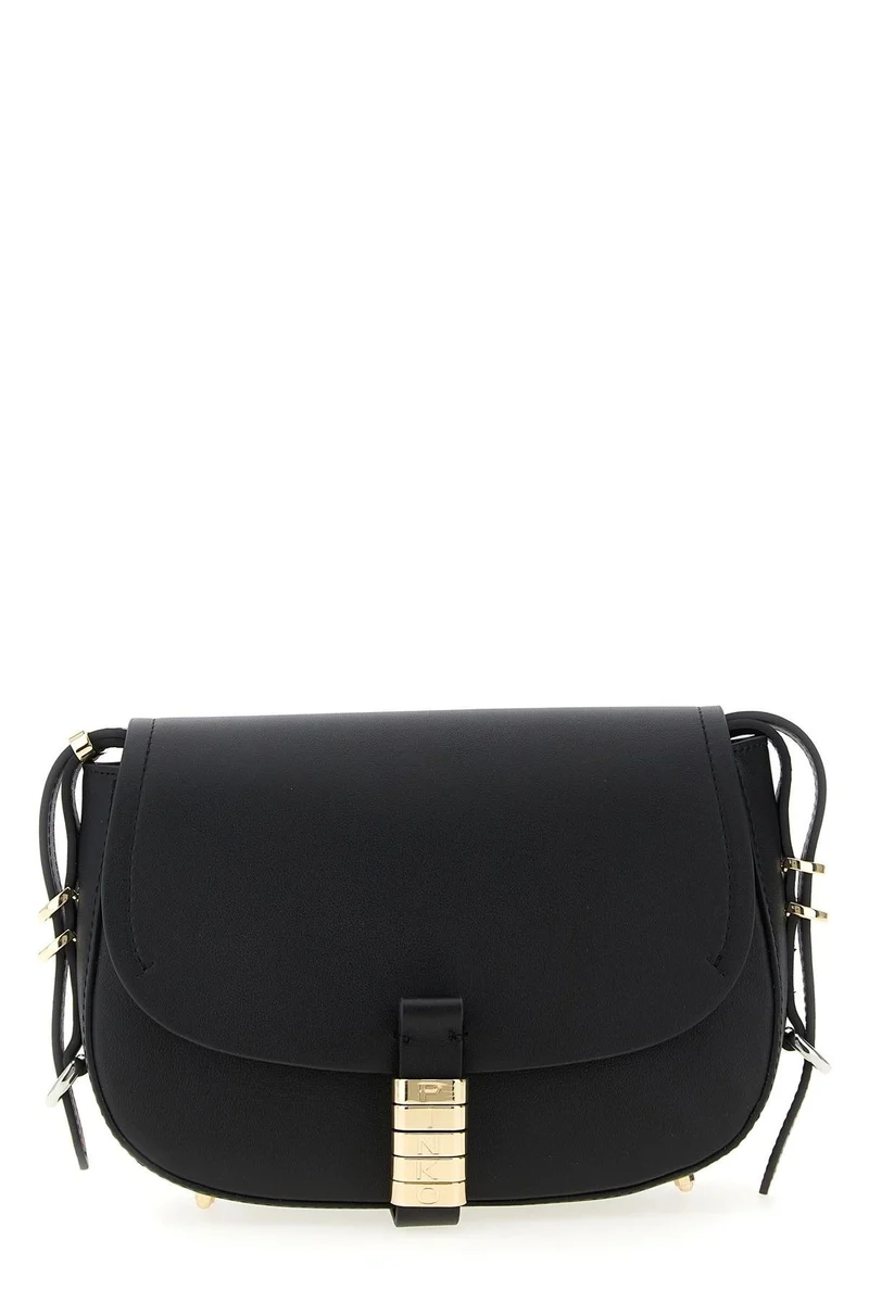 PINKO SADDLE MINI VITELLO FIORE