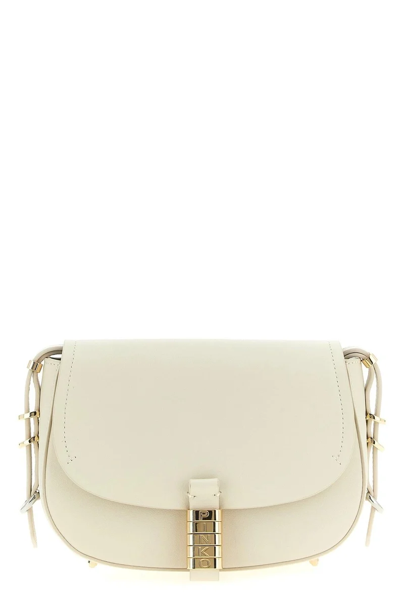 PINKO SADDLE MINI VITELLO FIORE