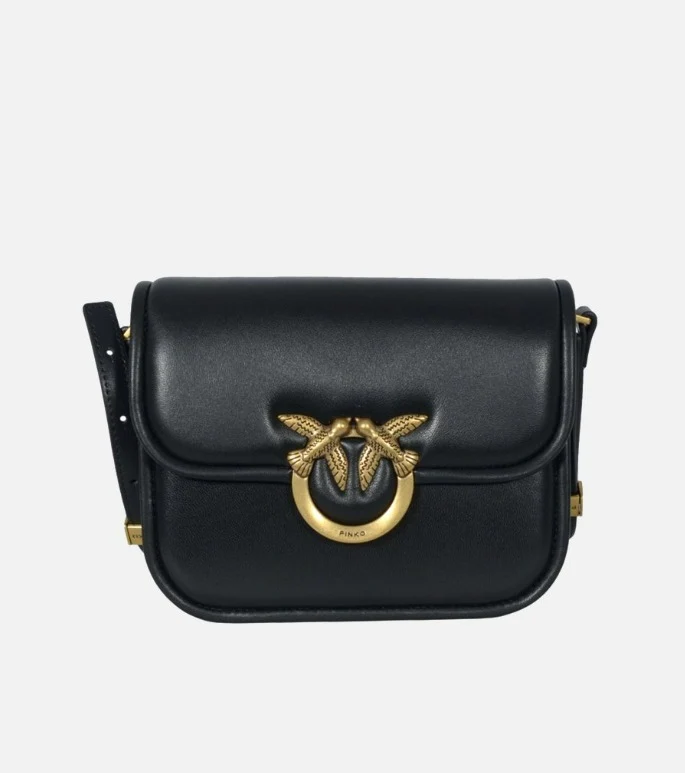 PINKO LOVE BOX BAG FL MINI NAPPA + V